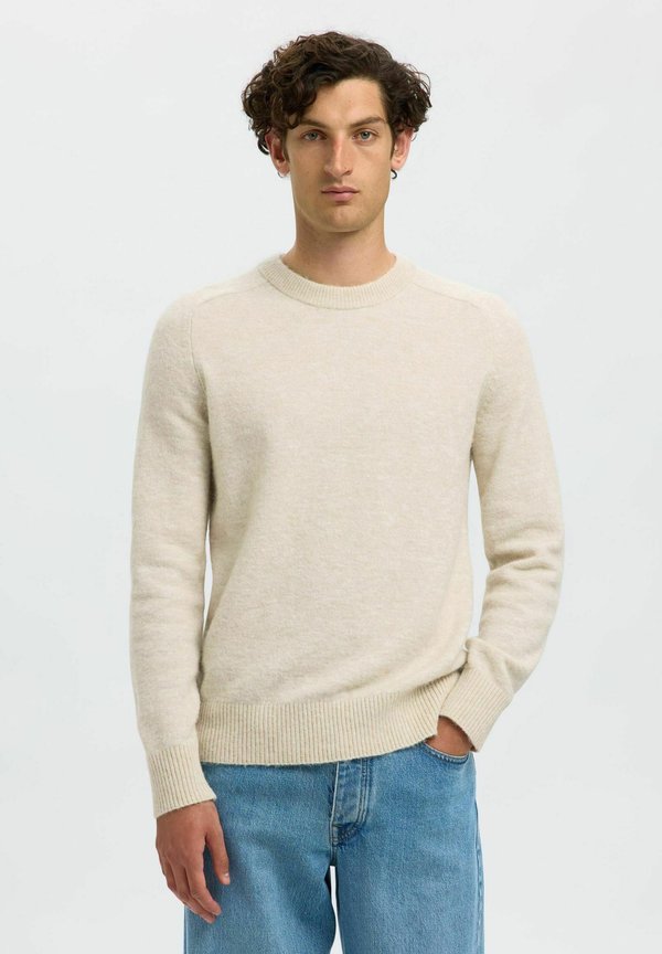 Selected SLMRAI LS KNIT CREW NECK NOOS