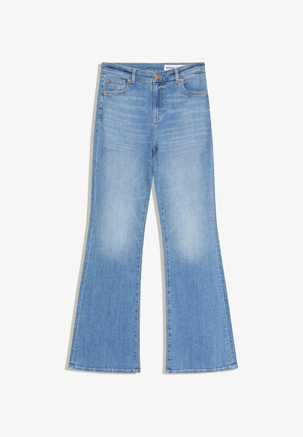 Bershka Flared Jeans - blue