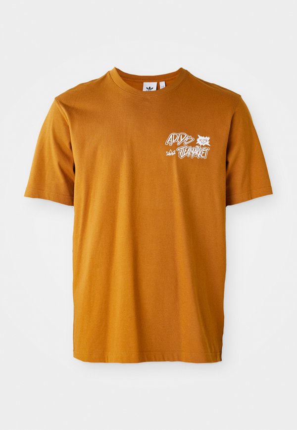 adidas Originals GRAPHIC - Print T-shirt - gold ochre