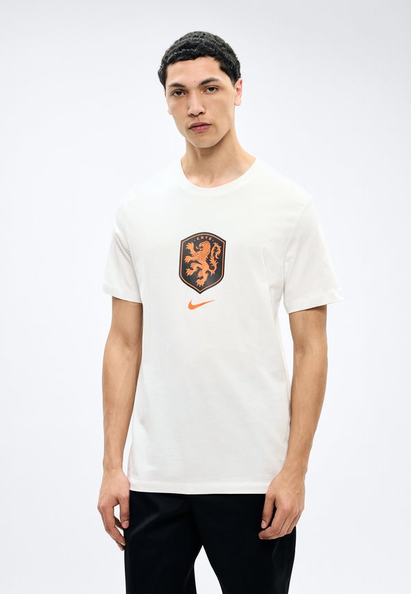 Nike Performance NETHERLANDS CREST TEE - National team wear - white