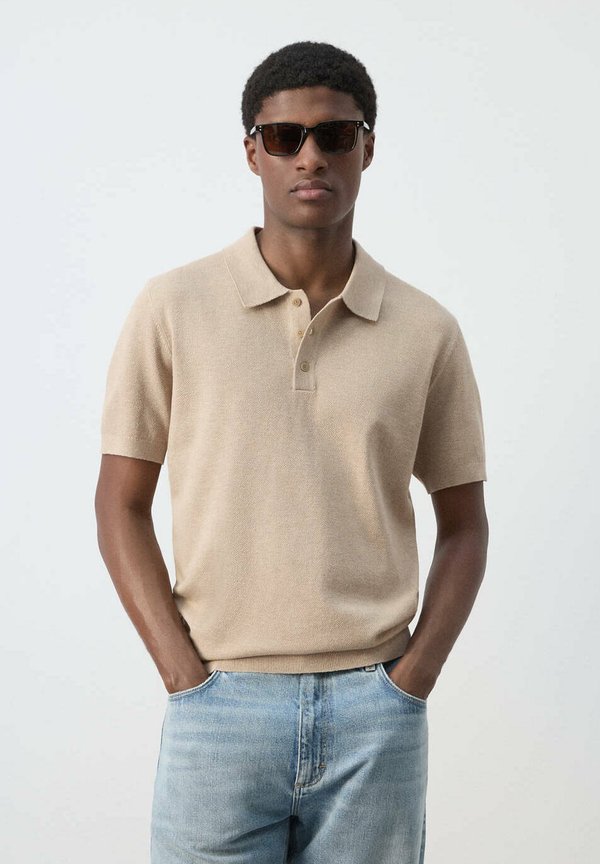 Mango ADULT - Polo shirt - beige