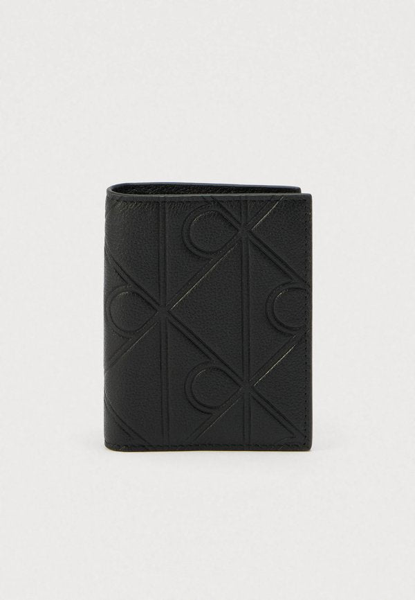 Calvin Klein EMBLEM EMBOSS BILLFOLD  - Wallet - black