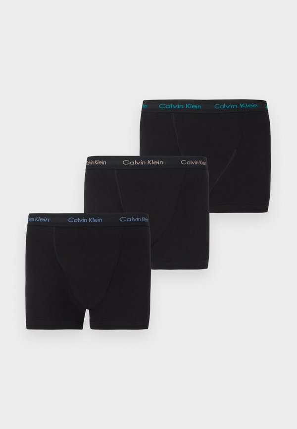 Calvin Klein Underwear 3 PACK - Trunks - black