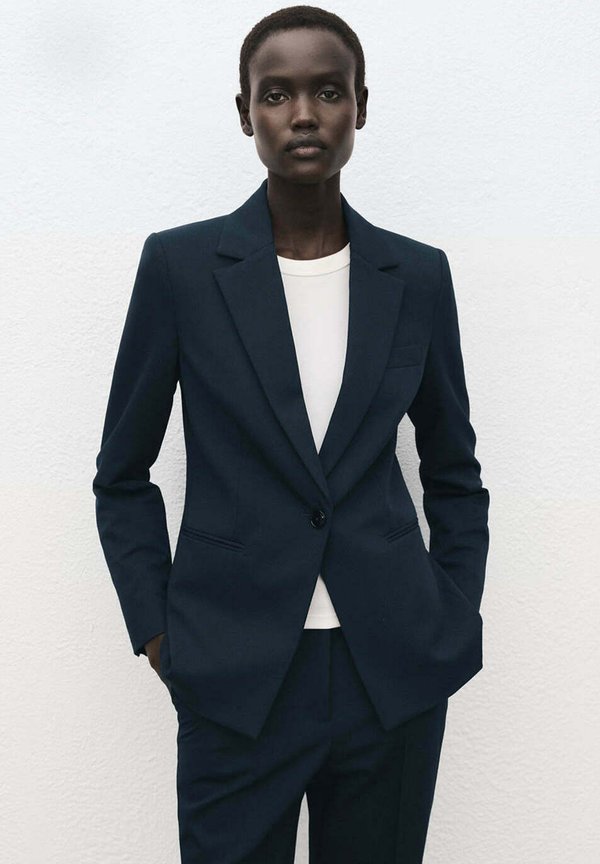 Mango ADULT - Blazer - dark blue