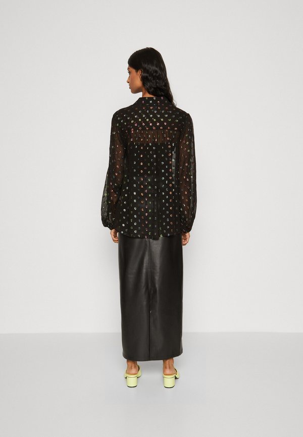 Never Fully Dressed Petite SPARKLE BOW FLORA BLOUSE