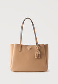 Guess NOELLE TECH TOTE - Tote bag - beige