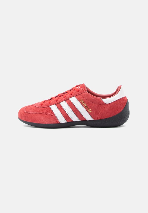 adidas Originals HANDBALL SPEZIAL LO PRO W - Trainers - better scarlet/footwear white/gold-coloured metallic