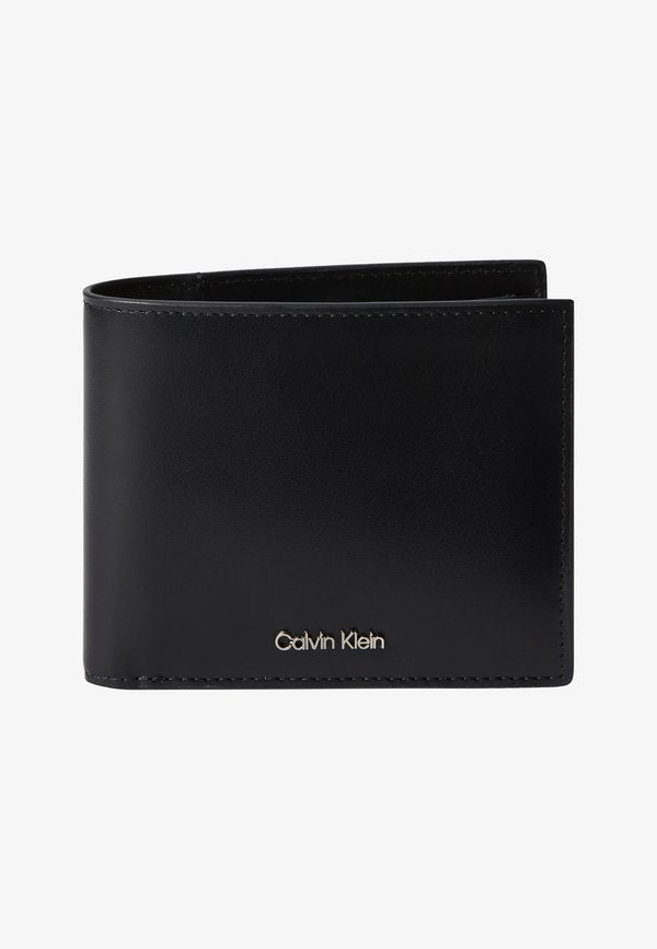 Calvin Klein RAISED BILLFOLD COIN - Wallet - black