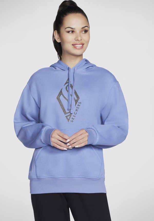 Skechers DIAMOND SHINE - Hoodie - samtblau