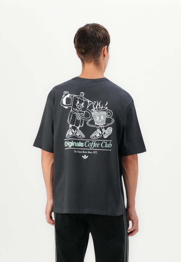 adidas Originals COFFEE TEE UNISEX - Print T-shirt - anthracite