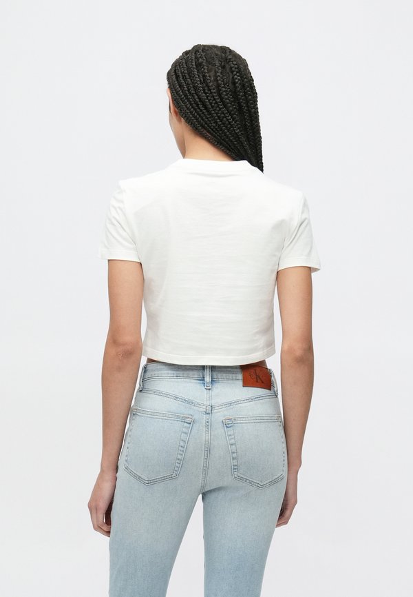 Calvin Klein Jeans LOGO CROPPED TEE