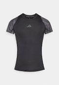 adidas Performance TECHFIT AOP - Sports T-shirt - black/onix
