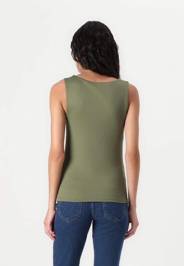 VILA VIKENZA U-NECK S/L TANK TOP REV - NOOS