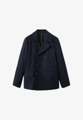 Mango Classic coat - royal blue