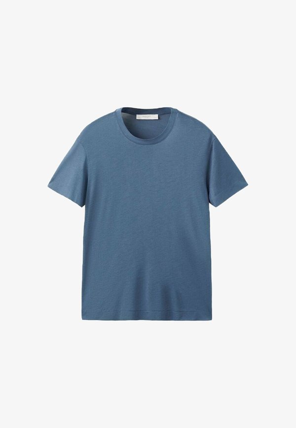Mango Basic T-shirt - blue