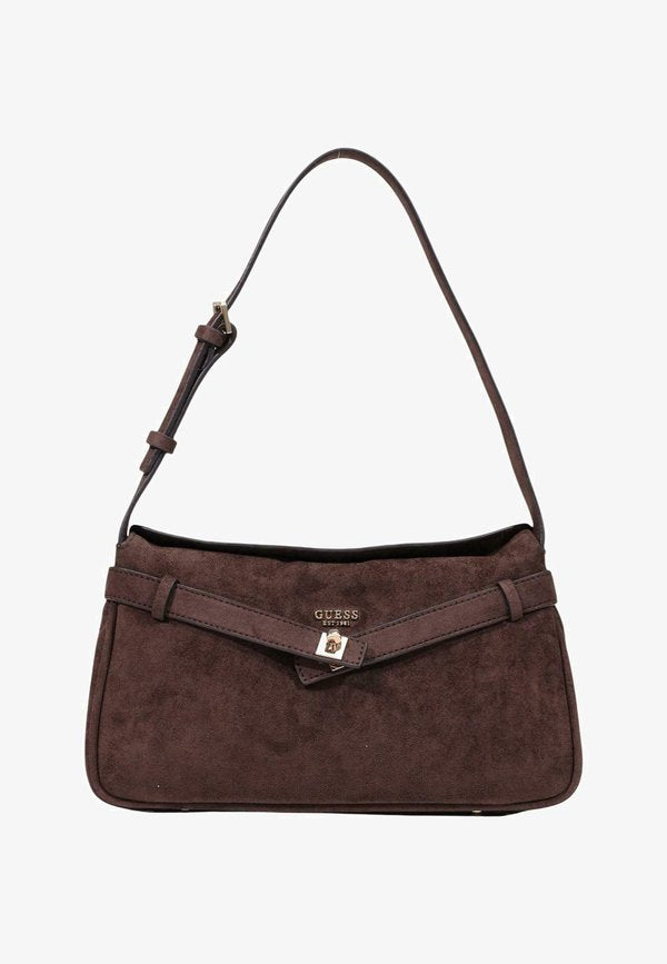 Guess COLEEN LOGO SMALL SA HWSG97 54180 - Handbag - brown