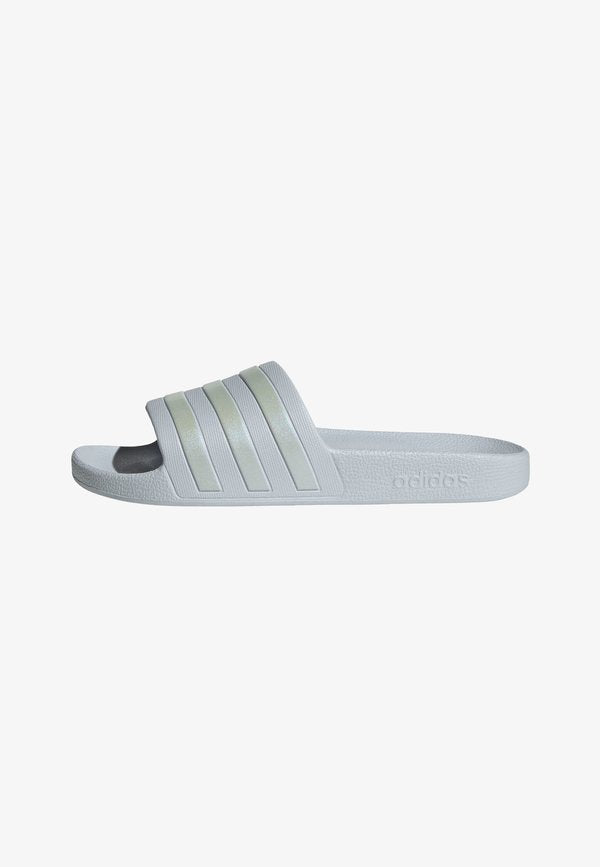 adidas Sportswear ADILETTE AQUA SLIDES - Pool slides - halo blue/halo blue/halo blue