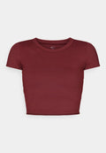 Nike Performance ONE FITTED TOP - Sports T-shirt - dark team red/black