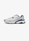 Puma FADE NITRO LS UNISEX - Trainers - silver-coloured/white/blue jewel