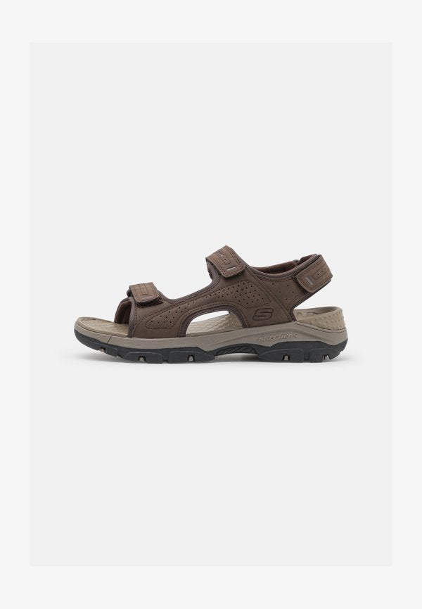 Skechers TRESMEN - Walking sandals - chocolate
