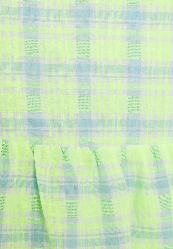 Noisy May Petite NMNEON  V NECK CHECK DRESS