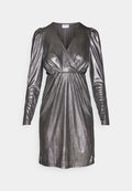 VILA VILINEA MIDI FAKE WRAP DRESS