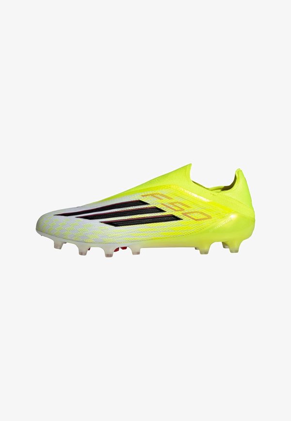 adidas Performance F50 ELITE LACELESS  - Firm-ground football boots - team solar yellow  core black   lucid red