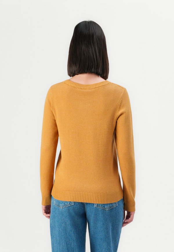 VILA VIRIL O-NECK L/S KNIT TOP - NOOS