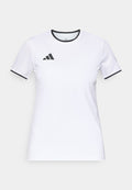 adidas Performance ENTRADA26 - Sports T-shirt - white/black