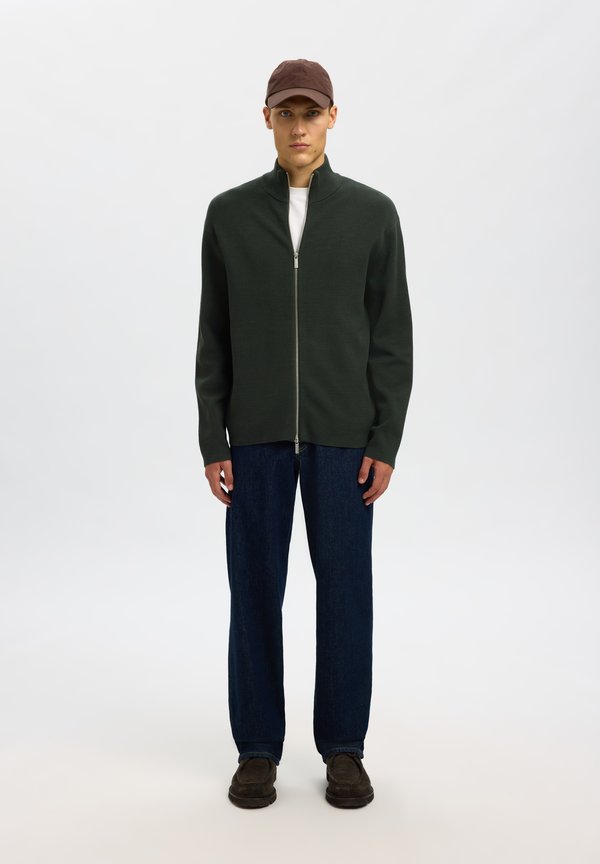 Selected SLMTELLER FN ZIP CARDIGAN NOOS
