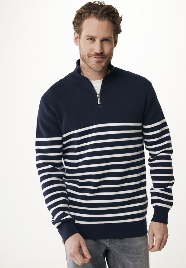 Mexx STRIPED HALF ZIP