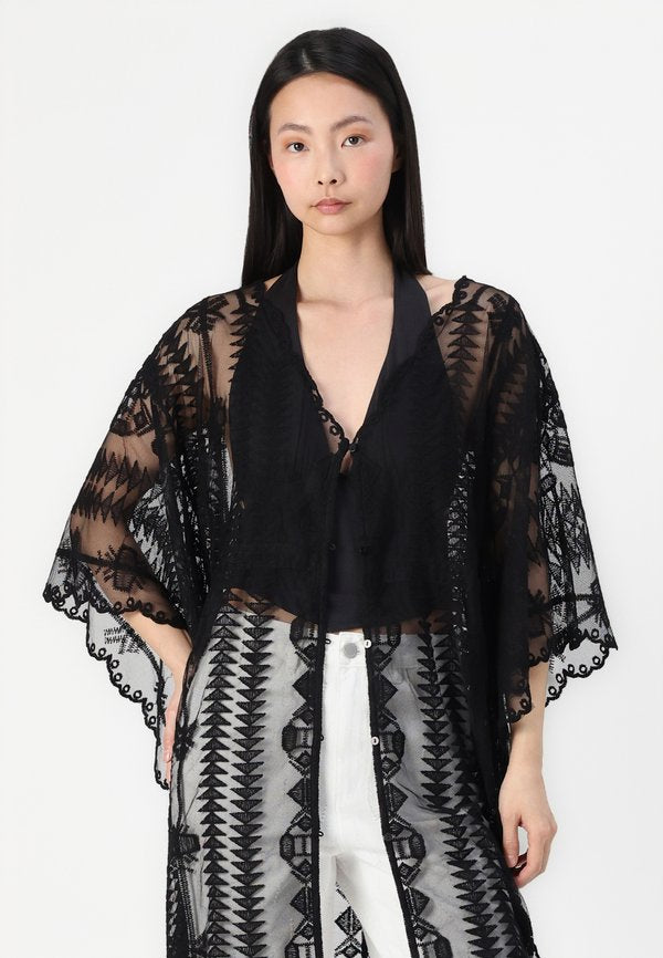 VILA VIODETTI KAFTAN DRESS
