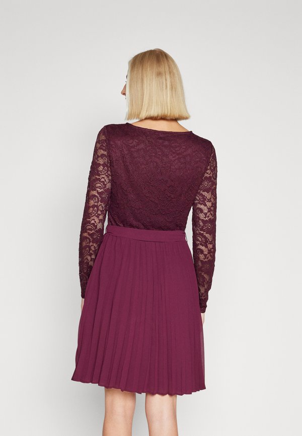 VILA VISASCHA PLISSE SHORT DRESS
