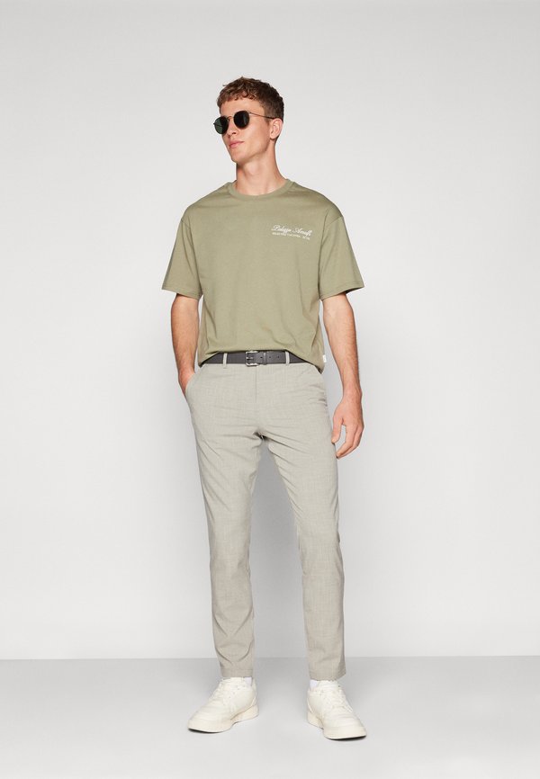Selected SLHLOOSE PRINT O-NECK TEE