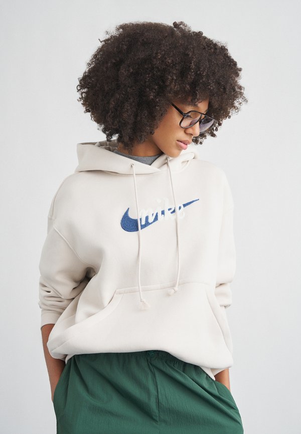 Nike Sportswear LOGO - Hoodie - orewood/mystic navy