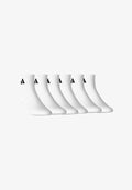 adidas Performance UNISEX THIN LIGHT SPORTSWEAR ANKLE QUARTER  6 PAAR PACK - Sports socks - white