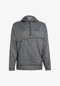 adidas Sportswear XPLORIC PRINTED - Windbreaker - grey six carbonblack