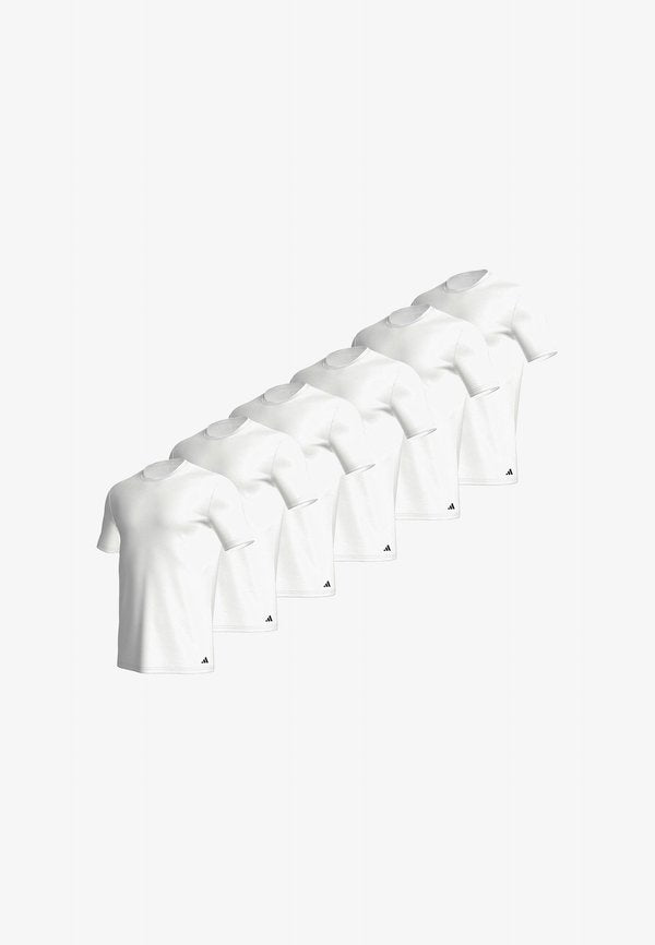 adidas Sportswear 6ER PACK  - Undershirt - weiß