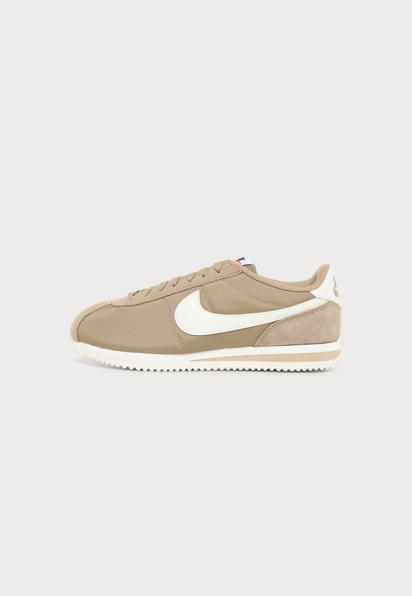 Nike Sportswear CORTEZ - Trainers - british khaki/sail/black/safety orange/white