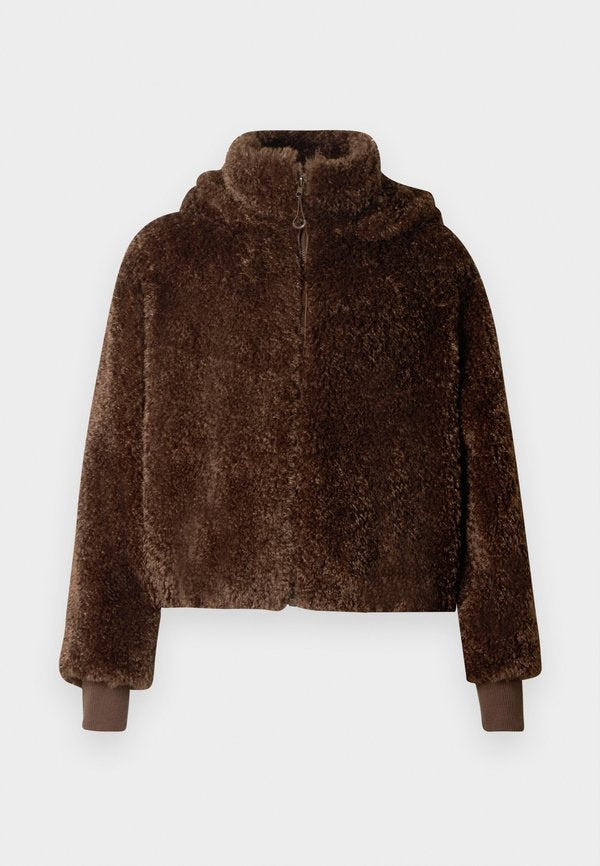 YOURTURN by Zalando UNISEX ADAPTIVE FAUX FUR HOODED JACKET