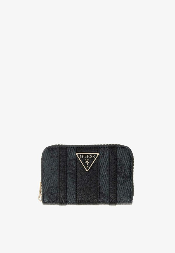 Guess LAUREL LGW VAR - Wallet - screziato-mottled black