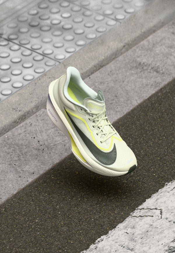Nike Performance ZOOM FLY  - Road running shoes - sea glass/sequoia/ultralime/phantom/football grey/iron purple