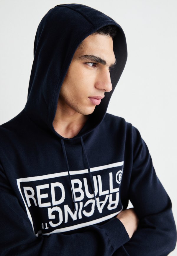 Red Bull Racing x Pepe Jeans RED BULL RACING INTARSIA LOGO KNIT HOODY