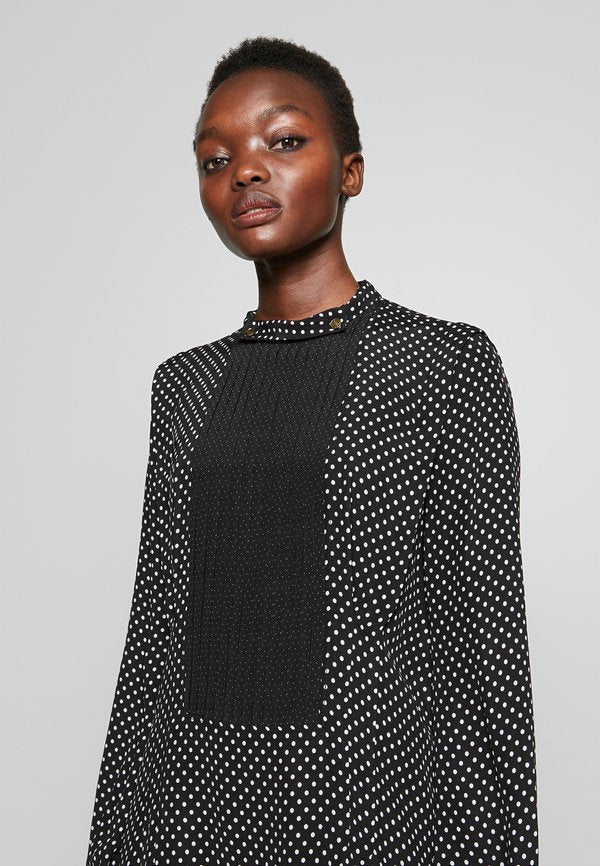COACH POLKA DOT BIB DRESS