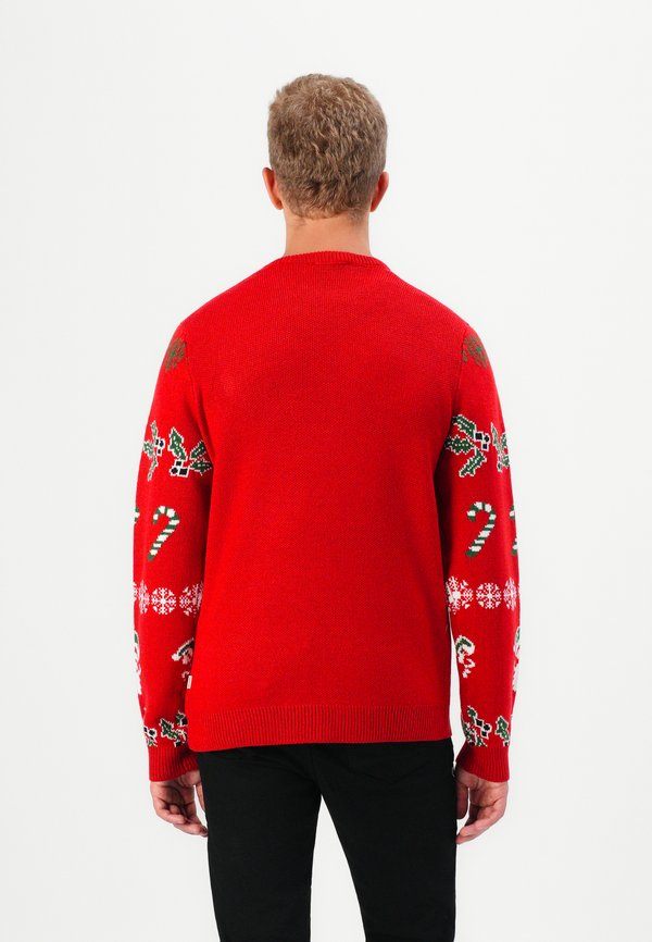 Only & Sons ONSXMAS ALL OVER CREW KNIT