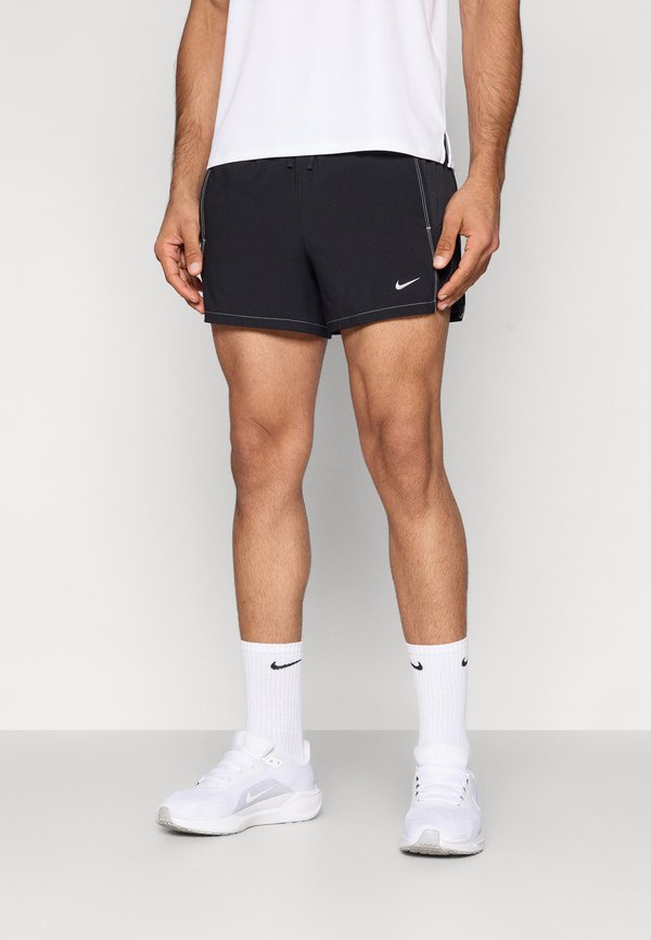 Nike Performance RETRO SHORT - Sports shorts - black/reflective silver-coloured
