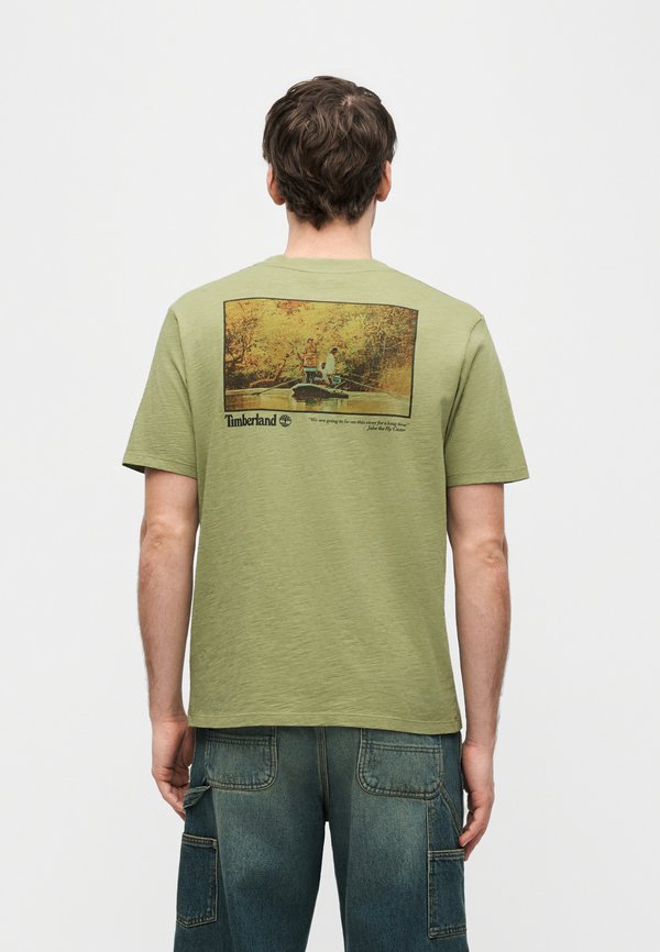 Timberland FISHING PHOTO BACK GARPHIC TEE