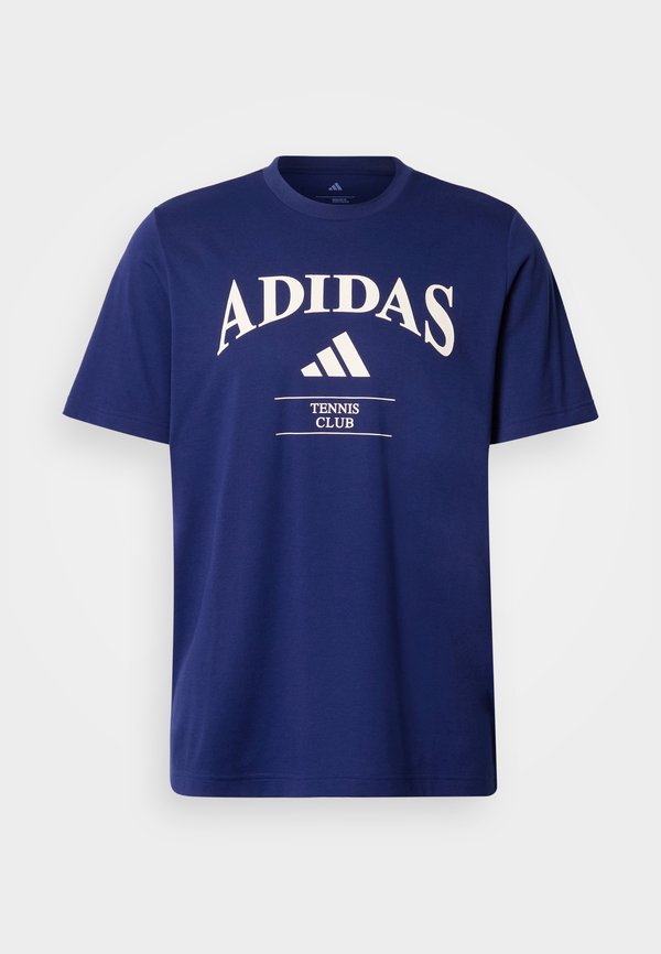adidas Performance ADIDAS HERITAGE GRAPHIC T. - Sports T-shirt - dark blue