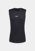 Nike Performance TIGHT - Undershirt - black/white