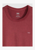 Levi's® LEVI'S ORIGINAL TEE GARMENT DYE OXBLOOD - Basic T-shirt - garment dye oxblood red - red -